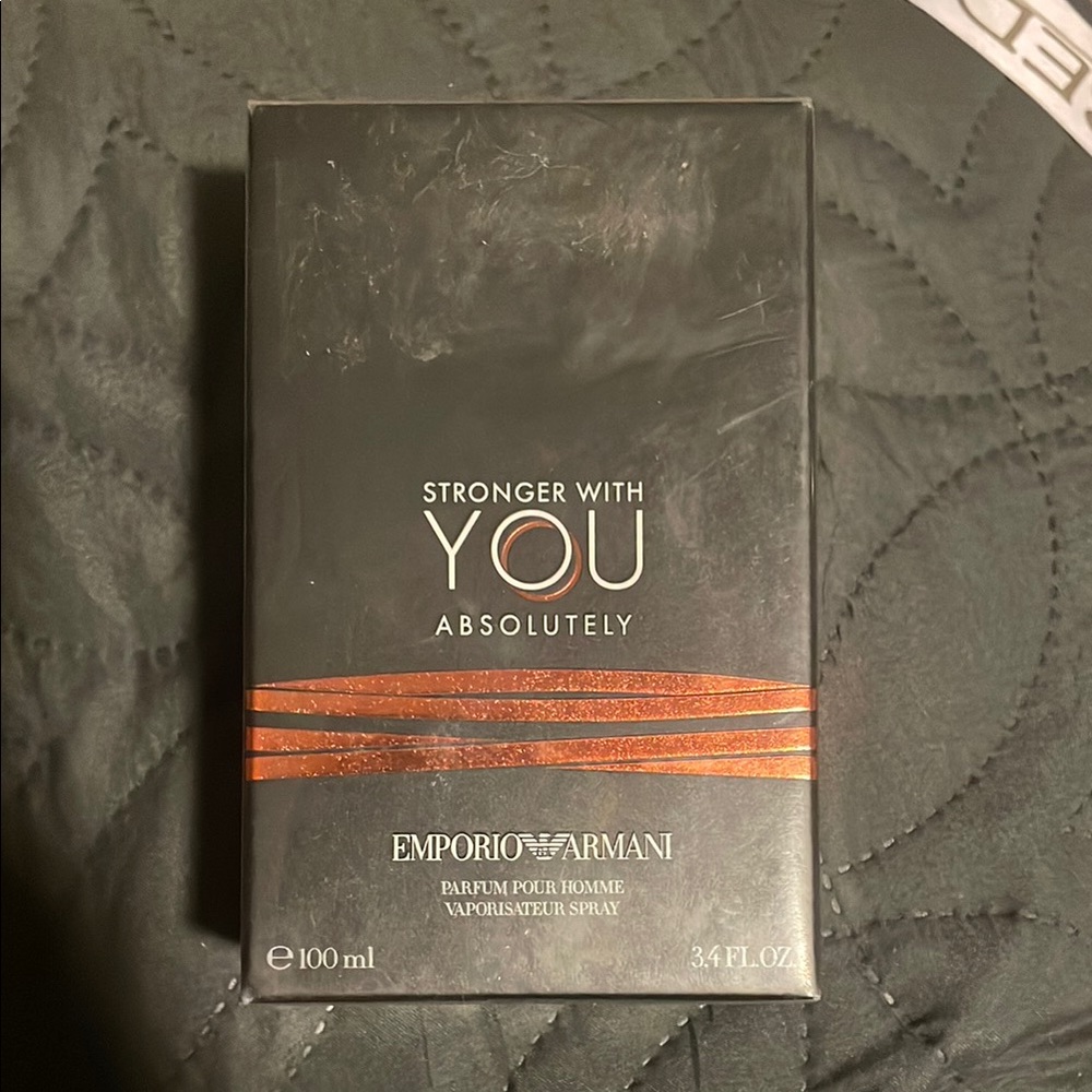 Emporio Armani Stronger With You Absolutely - Black and Orange